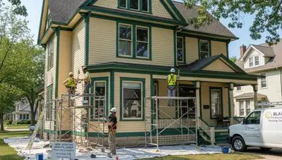 Professional painting crew serving Omaha, NE for interior and exterior home painting services