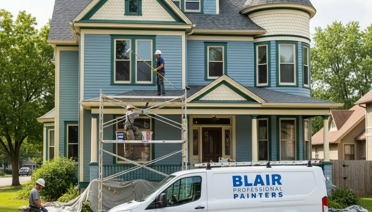 Painting contractor in Omaha, NE providing professional interior and exterior painting services