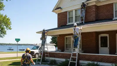 Professional painters in Omaha, NE providing interior and exterior painting services