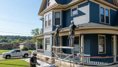 Painting contractors in Omaha, NE providing professional interior and exterior painting services