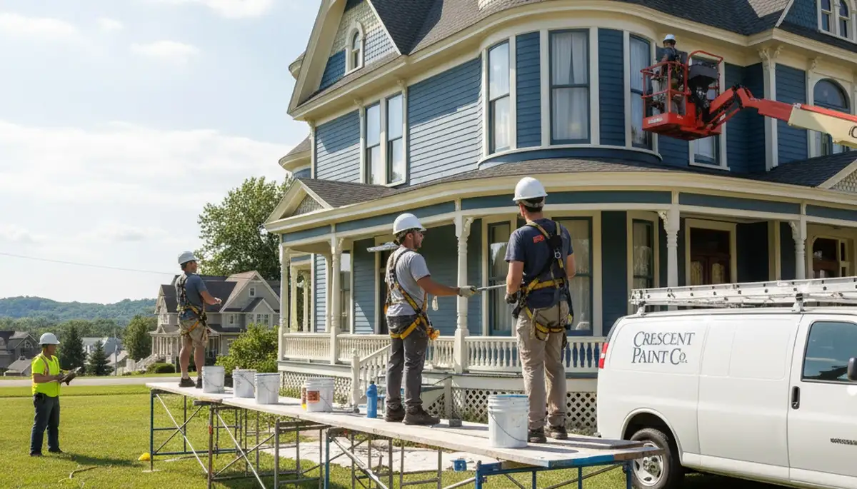 Professional painting team serving Omaha, NE for residential and commercial interior painting services
