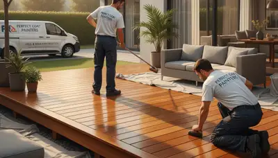 Omaha deck staining service for weather-resistant wood protection and a refreshed outdoor finish