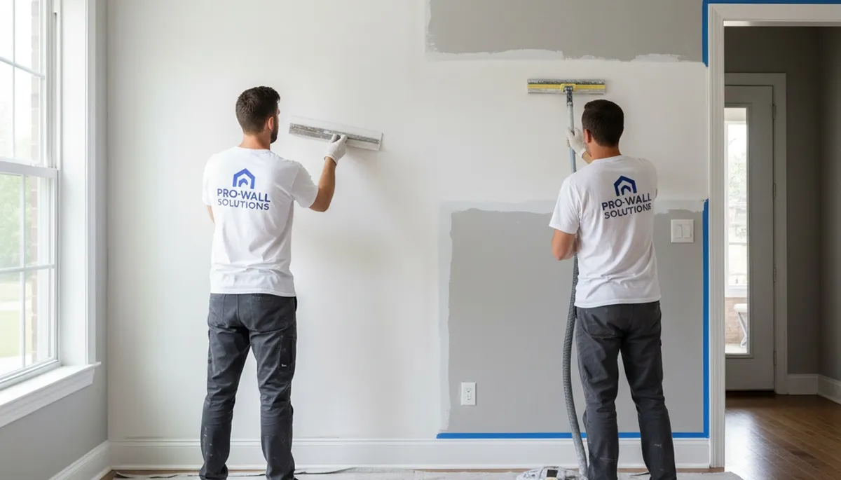 Omaha, NE drywall repair by Omaha Paint Pros for cracks, dents, and water damage restoration