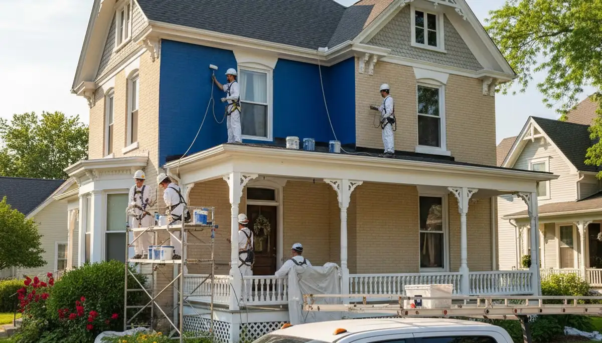 Professional painting contractor in Omaha, NE serving residential and commercial properties