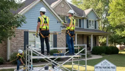 Painting contractor in Omaha, NE providing professional interior and exterior painting services