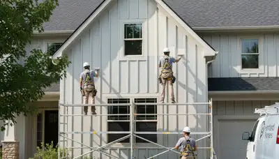 Professional painting team serving Omaha, NE for interior and exterior house painting services