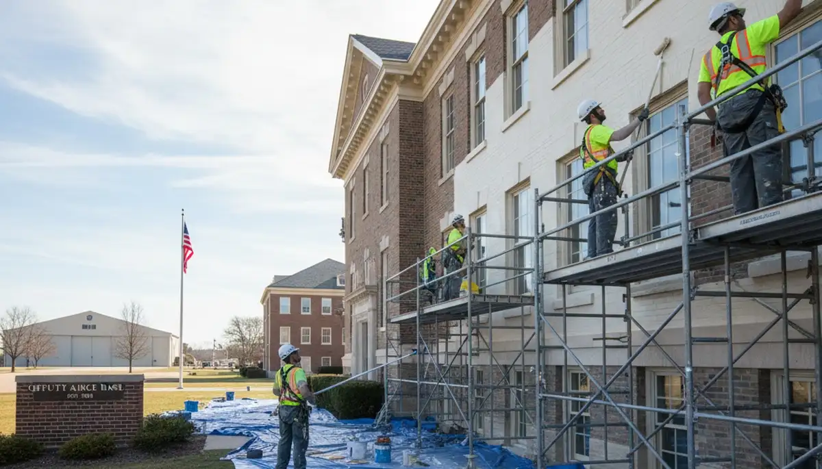 Professional painting contractors in Omaha, NE providing interior and exterior painting services