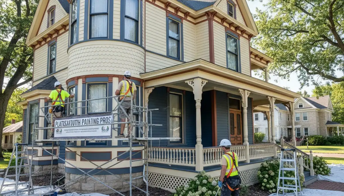 Painting contractor in Omaha, NE providing professional interior and exterior painting services